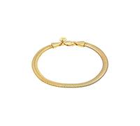 Elli Bracelet pour femme en argent sterling 925 avec chaîne serpent à chevrons