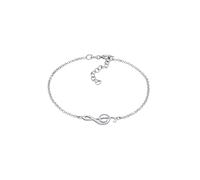 Elli Bracelet pour femme en argent sterling 925 avec clé de sol, 160, Argent sterling, Sans