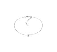 Elli Bracelet Femmes pendentif lettre S basique en argent sterling 925
