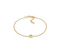 ELLI Bracelet turquoise / or, Taille 14