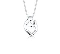 Elli by Julie & Grace Ladies Mother Child Heart Bond in 925 Sterling Silver