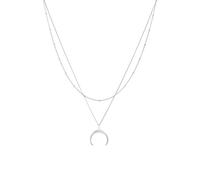 ELLI Chaîne 'Astro Halbmond' argent, Taille 40