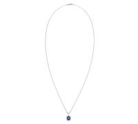 ELLI Chaîne bleu / argent, Taille 45