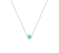 ELLI Chaîne bleu clair / argent, Taille 45