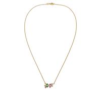 ELLI Chaîne bleu / or / vert clair / rose, Taille 45