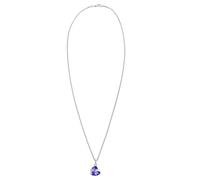 ELLI Chaîne bleu violet / argent, Taille 45