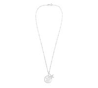 ELLI Chaîne 'Blume, Multipendants, Seestern' argent, Taille 45