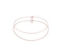 ELLI Chaîne 'Choker' or rose, Taille One Size