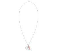 ELLI Chaîne 'Feder, Multipendants, Ornament, Traumfänger' bronze / argent, Taille 45