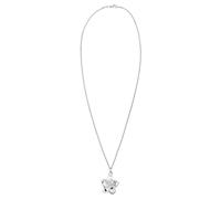 Elli Collier Femme Pendentif de Fleur de Frangipanier Cristal Moderne en Argent Sterling 925
