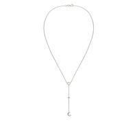 ELLI Chaîne 'Halbmond Mondstein' argent, Taille 40