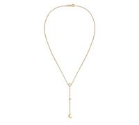 ELLI Chaîne 'Halbmond Mondstein' or, Taille 40