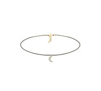 ELLI Chaîne 'Halbmond' or / noir, Taille One Size