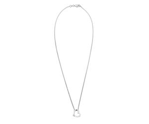 ELLI Chaîne 'Herz' rose / argent, Taille 45