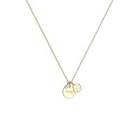 ELLI Chaîne 'Kleeblatt & Luck' or, Taille 45