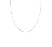 ELLI Chaîne 'Kristall' or rose, Taille 45