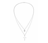 ELLI Chaîne 'Layer Kreuz' argent, Taille 40