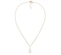ELLI Chaîne or / blanc perle, Taille 43