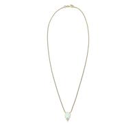 ELLI Chaîne or / vert pastel / blanc, Taille 45