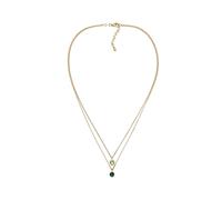 ELLI Chaîne or / vert / vert clair, Taille 38