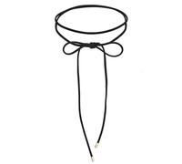 ELLI Chaîne 'Schleife' or / noir, Taille One Size