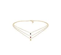 Elli - Collier Court Femme - Plaqué Argent Cristal - 0102652718_36