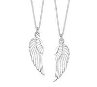 Elli - Collier deux parties - Ailes d'ange - Femme - Argent - 925/1000/1000 - 0905550911 - 22cm
