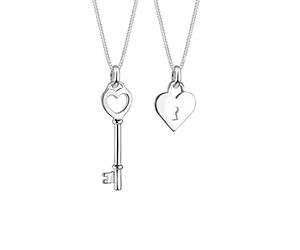 Elli - Collier deux parties - Femme - Argent - 925/1000/1000 - 45cm - 0110462011_45