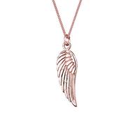 Elli Collier Femme Aile Plaqué Or Rose Argent (925/1000)