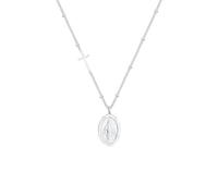 Elli Collier Femme by @lleennyyy avec pendentif image de la Vierge et croix en argent sterling 925
