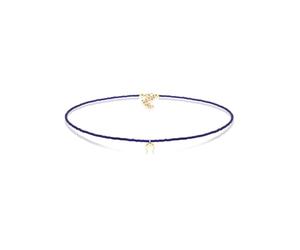 Elli Collier Femme Choker Pendentif Demi-Lune - (925/1000) Argent