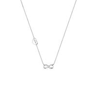 Elli Collier Femme Coeur L'Infini en Argent Sterling (925/1000)
