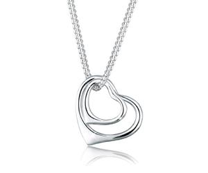 Elli Collier Femme Coeurs Dévorés en Filigrane en Argent Sterling 925