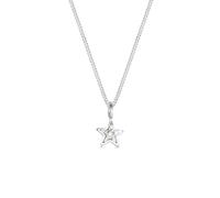 Elli Collier Femme Etoile Cristal en Argent Sterling 925