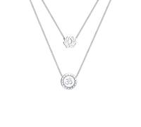 Elli Collier Femme Fleur de Lotus Mantra en Argent Sterling (925/1000)