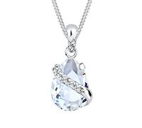 Elli Collier Femme Goute avec Cristal en Argent Sterling 925