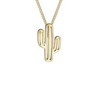 Elli Collier Femme Pendentif Cactus Désert - (925/1000) Argent