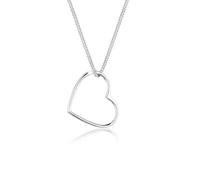 Elli Collier Femme Pendentif Coeur Filigrane en Argent Sterling 925
