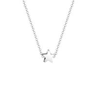 Elli Collier Femme Pendentif Étoile Petite de Cristal (925/1000) Argent
