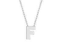 Elli Collier Femme Pendentif Lettre F Initiale - (925/1000) Argent