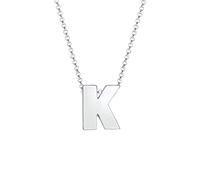 Elli Collier Femme Pendentif Lettre K Initiale - (925/1000) Argent