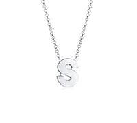 Elli Collier Femme Pendentif Lettre S en Argent Sterling (925/1000)