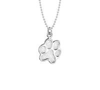Elli Collier Femme Pendentif Patte d'Animal en Argent Sterling 925