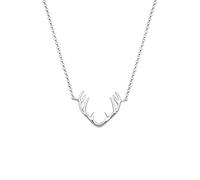 Elli Collier Femme Pendentif Renne Paumure en Argent Sterling (925/1000)