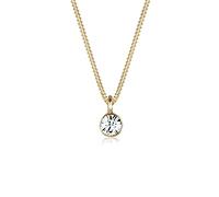 Elli Collier Femme Pendentif Solitaire de Base avec Cristaux