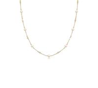 Elli Collier Femme Perles d'Eau Douce Filigrane - (925/1000) Argent