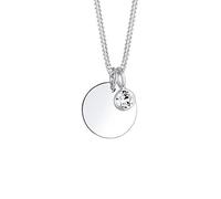 Elli Collier Femme Pierre de Naissance avec Cristal en Argent Sterling 925