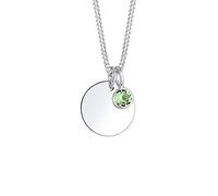 Elli Collier Femme Pierre de Naissance avec Cristal en Argent Sterling 925