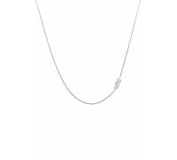 Elli Collier Femme Plume Symbole Simple en Argent Sterling 925, 450, Argent sterling, Pas de gemme