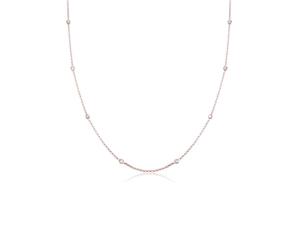 Elli Collier Femme Solitaire Base avec Cristal Argent (925/1000)